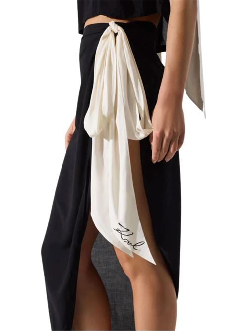 Pareo con logo Karl Lagerfeld | B2W46035999